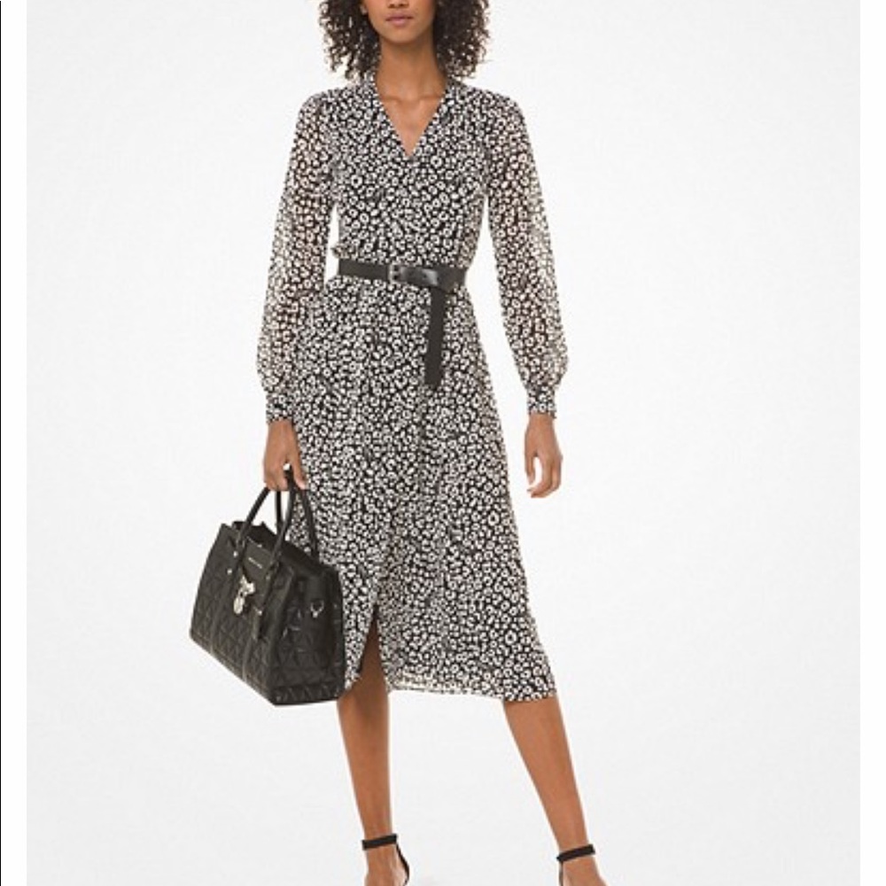 Mk cheetah dress